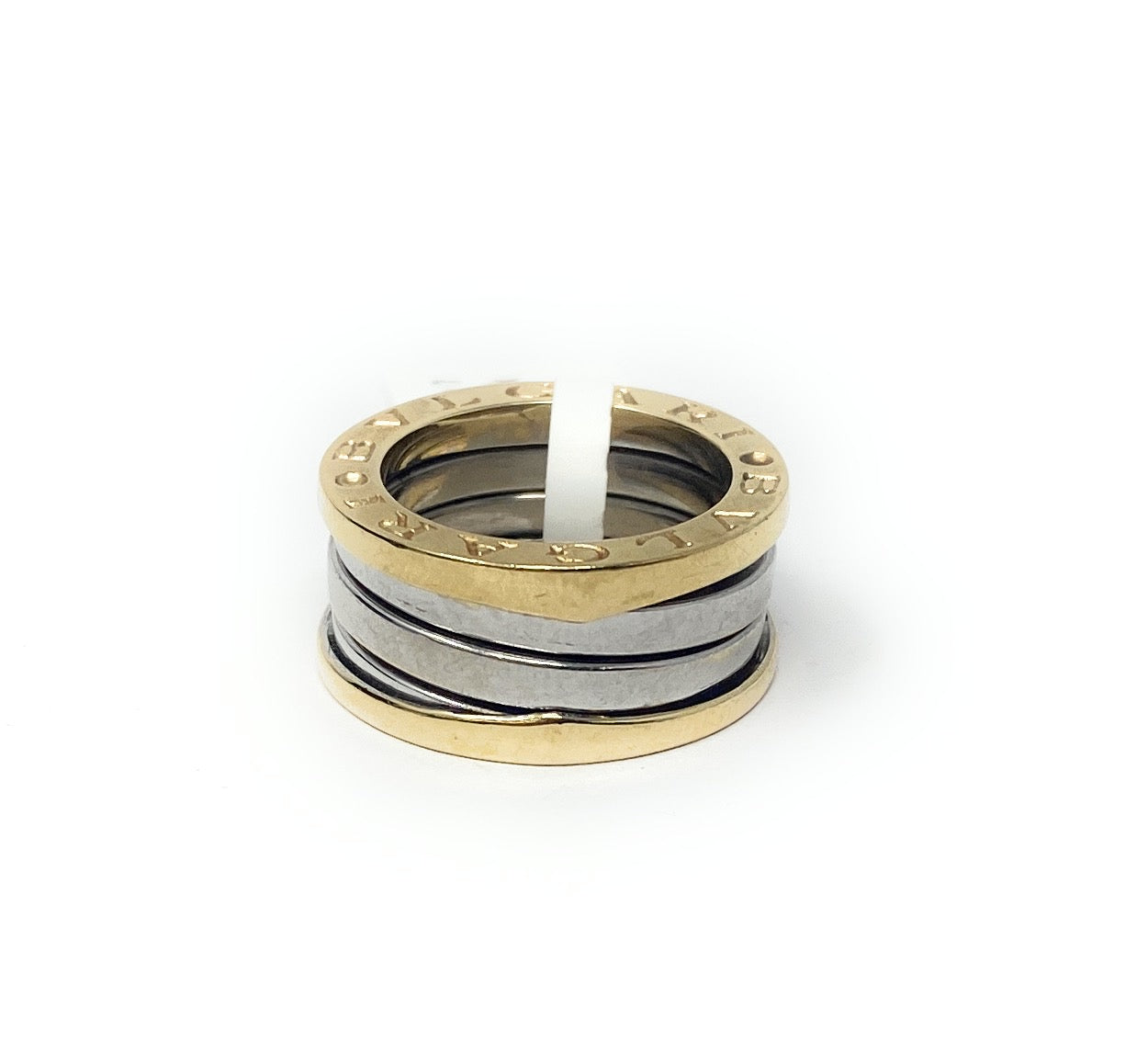 Bvlgari B.Zero 1 Ring 4 Band 14k Two Toned