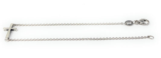 James Avery Sterling Silver Petite Latin Cross Link Bracelet