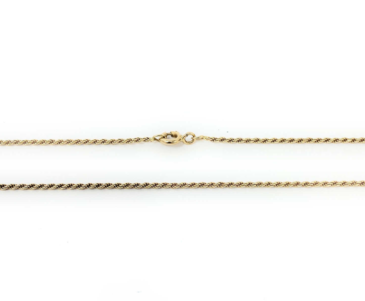 14k Gold Infinity Knot Necklace 3.4g