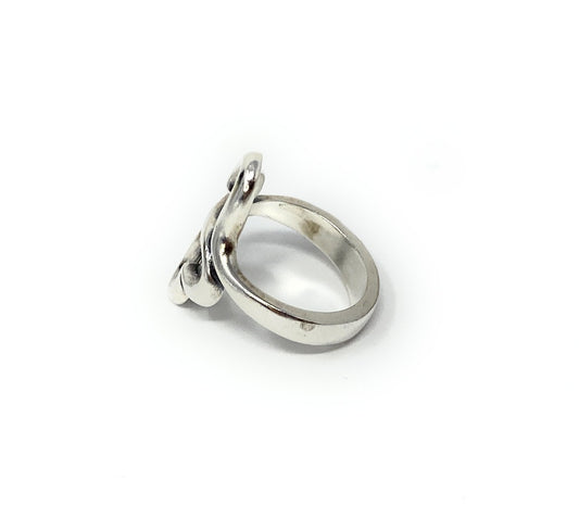 James Avery 925 Retired "Heart to Heart" Ring Size 6