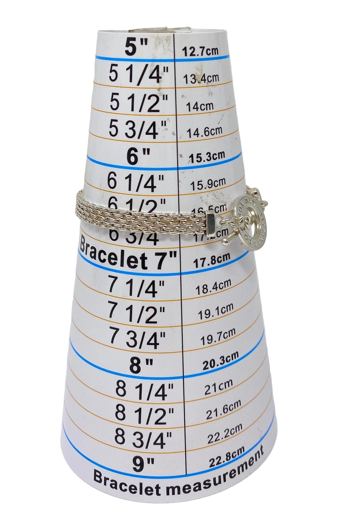 Tiffany & Co. 925 Somerset Mesh Toggle Bracelet