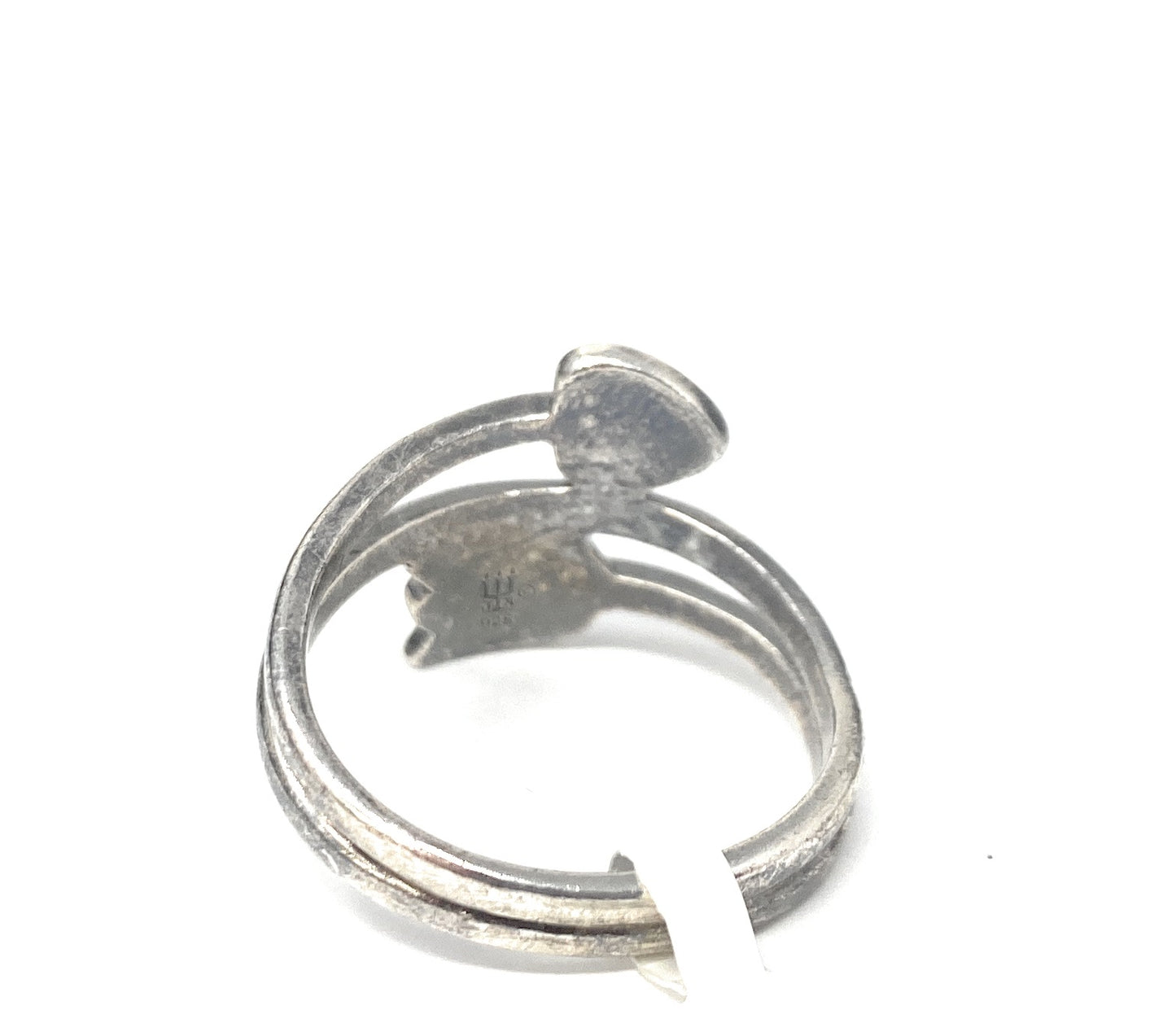 James Avery Heart & Arrow Spiral Ring Size 9