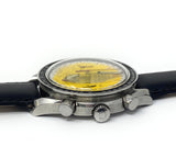 OMEGA Speedmaster&nbsp; Schumacher - 3510.12.00 - Yellow Dial 39mm Watch Running