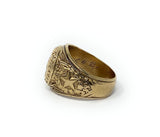 Texas A&M University 10k Class Ring 1876 With Diamond 27.2g - Engraved Size 11