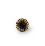 14k Smokes Topaz Ring  Size 6.5