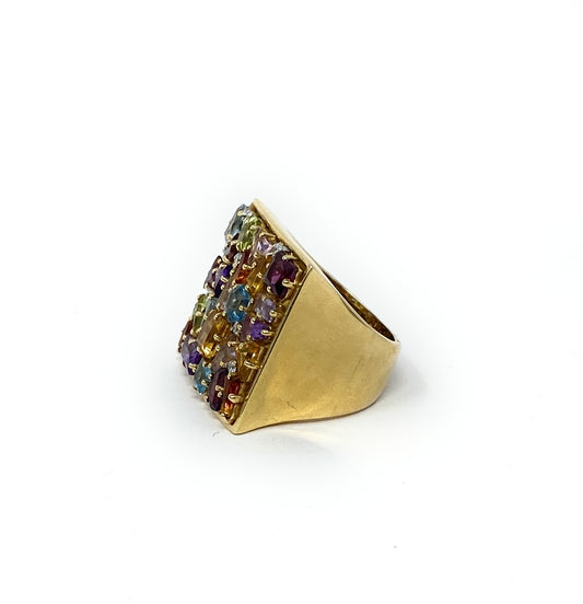 14k Multi-Stone Ring Size 6.5