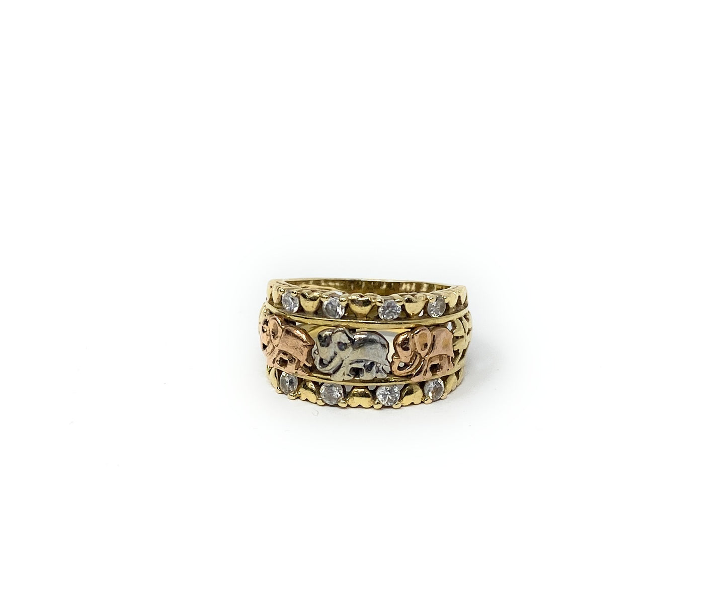 14k Lucky Elephant Ring