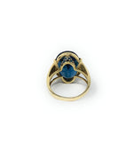10k London Blue Topaz Ring Size 5
