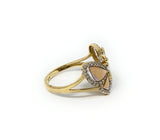 14k Butterfly Ring Size 7 - 7.5