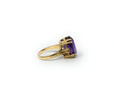 14k Amethyst Ring Size 6 - 6.5