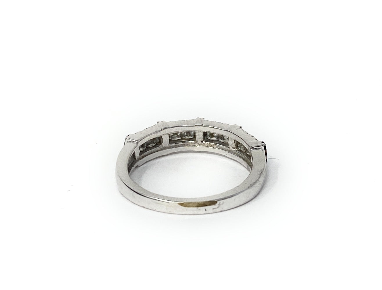 14k Escalating Sapphire & Diamond Ring Size 7