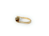 14k Swirl Ring Size 3.4