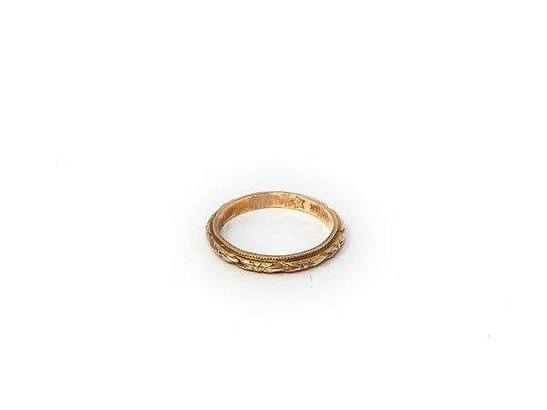 14k Baby Ring Rose Gold