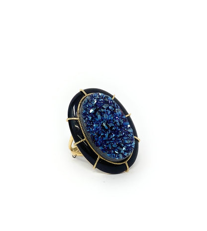 14k Multi-Color Ring Size 6