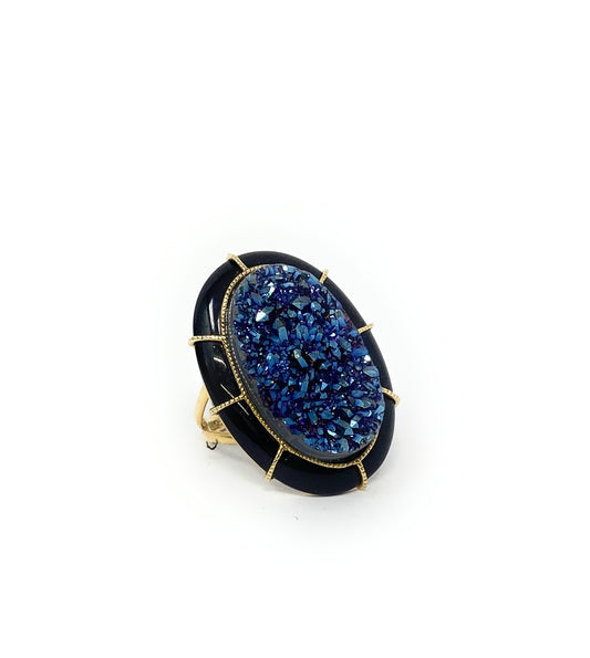 14k Multi-Color Ring Size 6