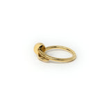18k Nail Ring Size 5.5 - 6