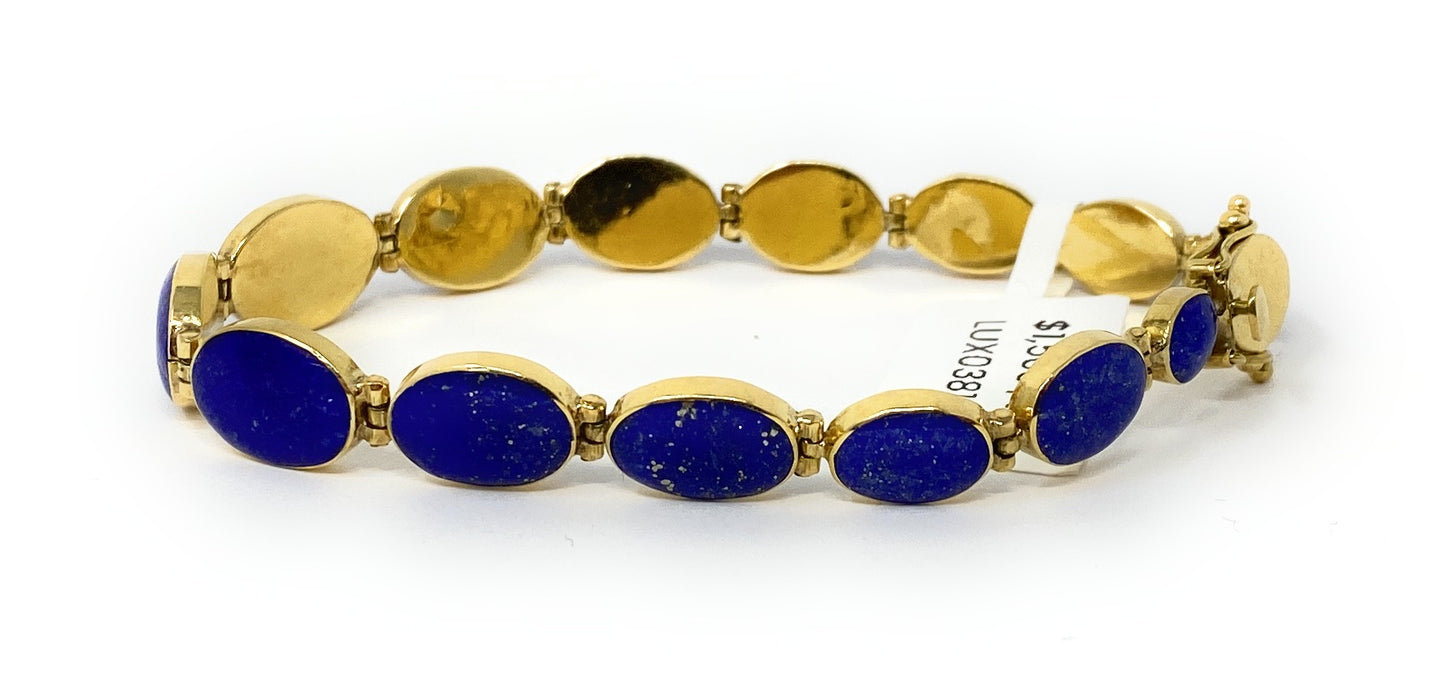 18k Lapiz Bracelet 14.3g