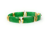 14k Jade Bracelet 20.5g