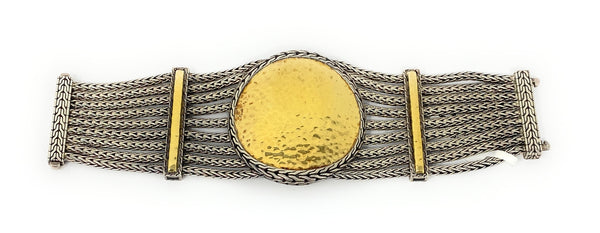 John Hardy 925 & 22k Palu Collection Braded Weave