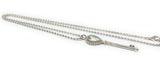 Tiffany & Co. 925 Tiffany Blue Enamel & Necklace