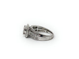 10k Engagement Ring W/Diamonds 1ctw Size 7 | 4.8g