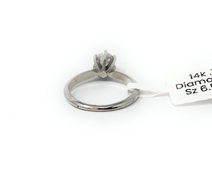 14k .7tcw Diamond Ring Size 6.5 | 2.6g