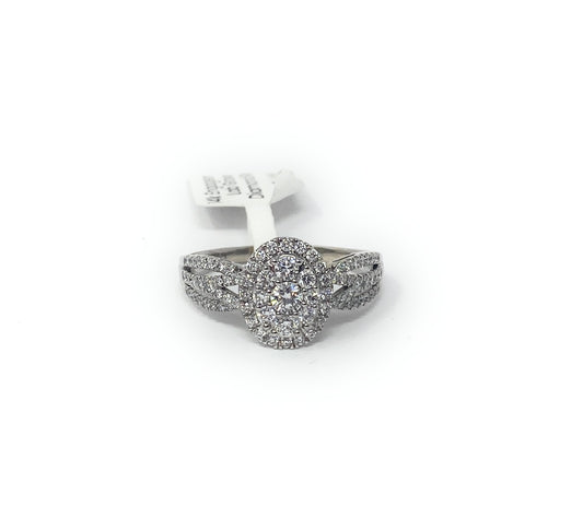 14k Engagement Lab Grown Diamond Ring Size 9 | 4.5g
