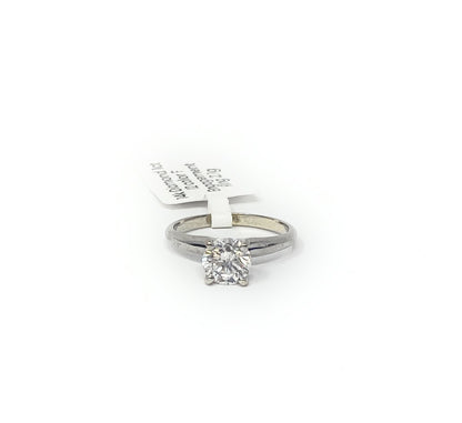 14k Diamond 1ct I2 Color F Engagement Ring 2.1g