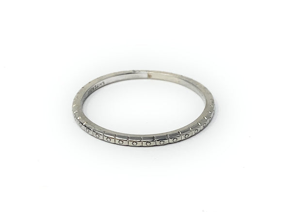 18k Art Deco Orange Blossom Ring