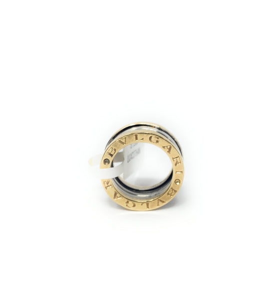 Bvlgari B.Zero 1 Ring 4 Band 14k Two Toned