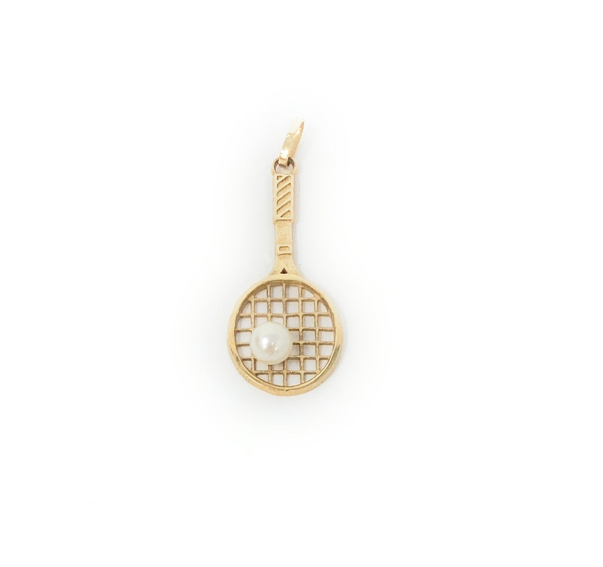 14k Pickleball Pendant .9g