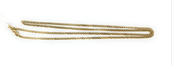 18k Round Necklace 24in | 13.8g