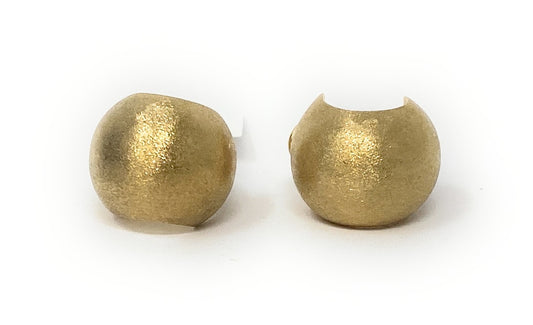 14k Solid Gold Chunky Hoops 7.4g
