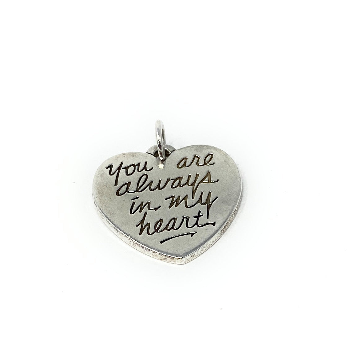 James Avery 925 "You are always in my heart" Charm