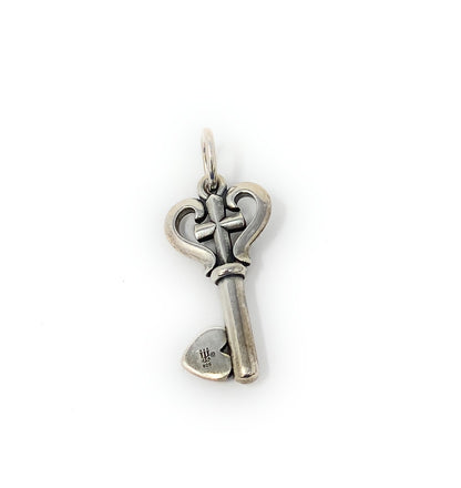 James Avery Retired Key of Faith Pendant