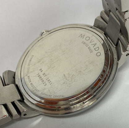 Movado  Museum Classic Silver Tone Men's Watch
