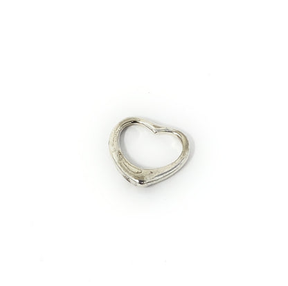 Tiffany & Co. Elsa Peretti 925 Extra Large Open Heart Pendant Sterling Silver