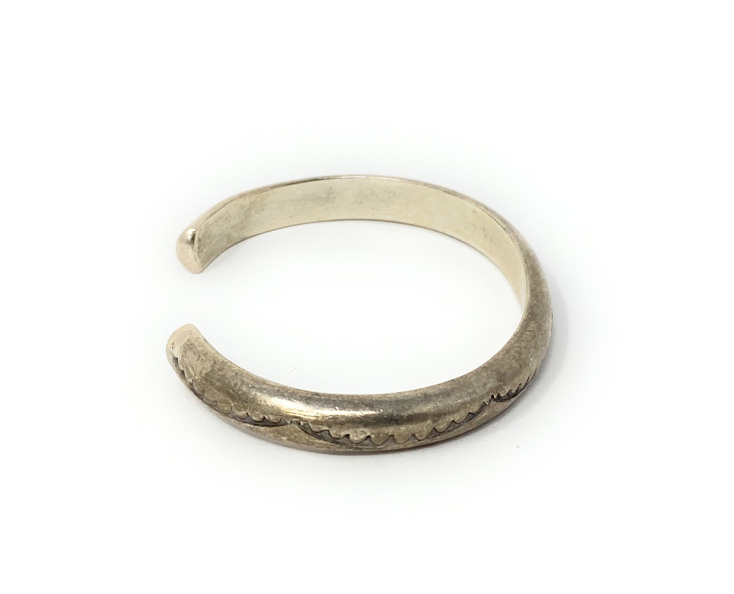 Native American Inspired "Sterling Tahe" Sterling Silver Cuff Bracelet 23.6g