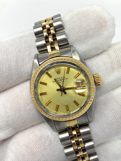 Rolex ladies Two toned 6917
