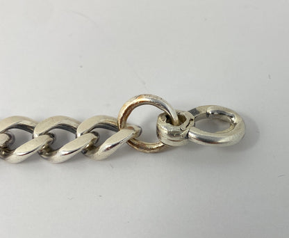 James Avery Sterling Silver Heavy Men’s ID 40g Retired Bracelet 8”
