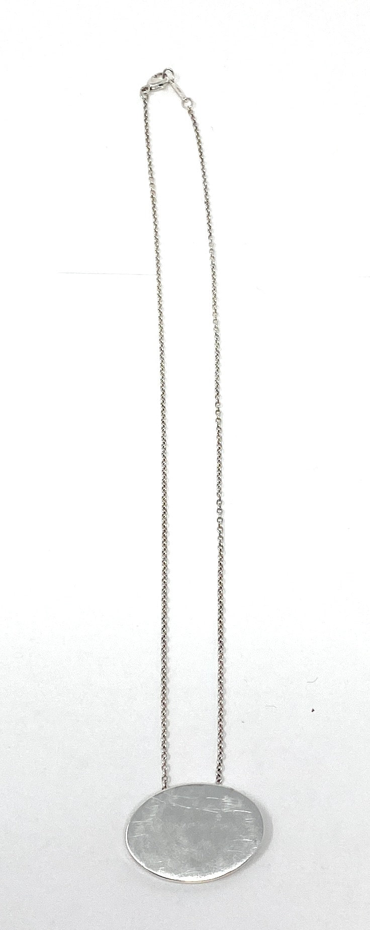 Tiffany & Co 925 Oval Name Tag Necklace