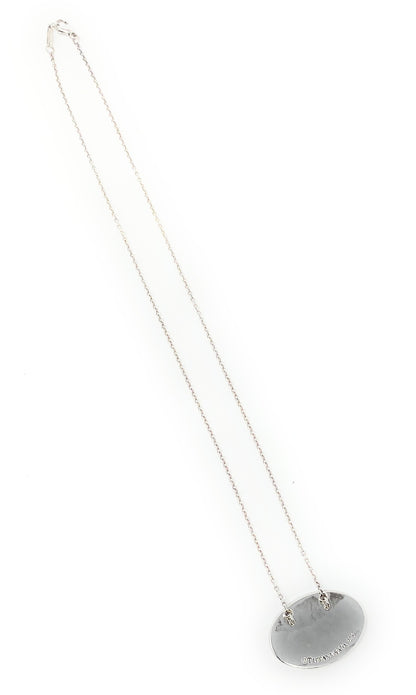 Tiffany & Co 925 Oval Name Tag Necklace