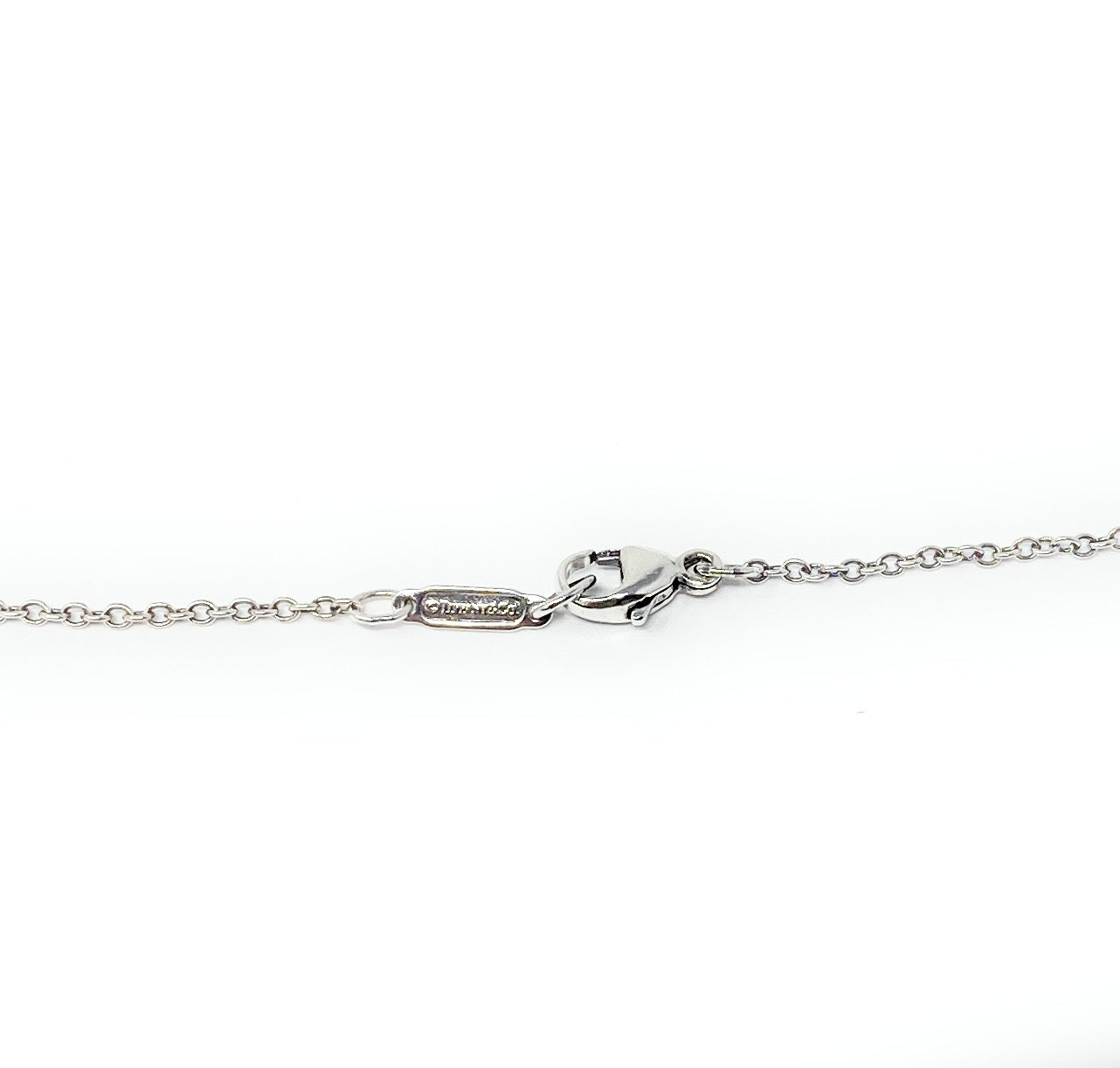 Tiffany & Co 925 Oval Name Tag Necklace
