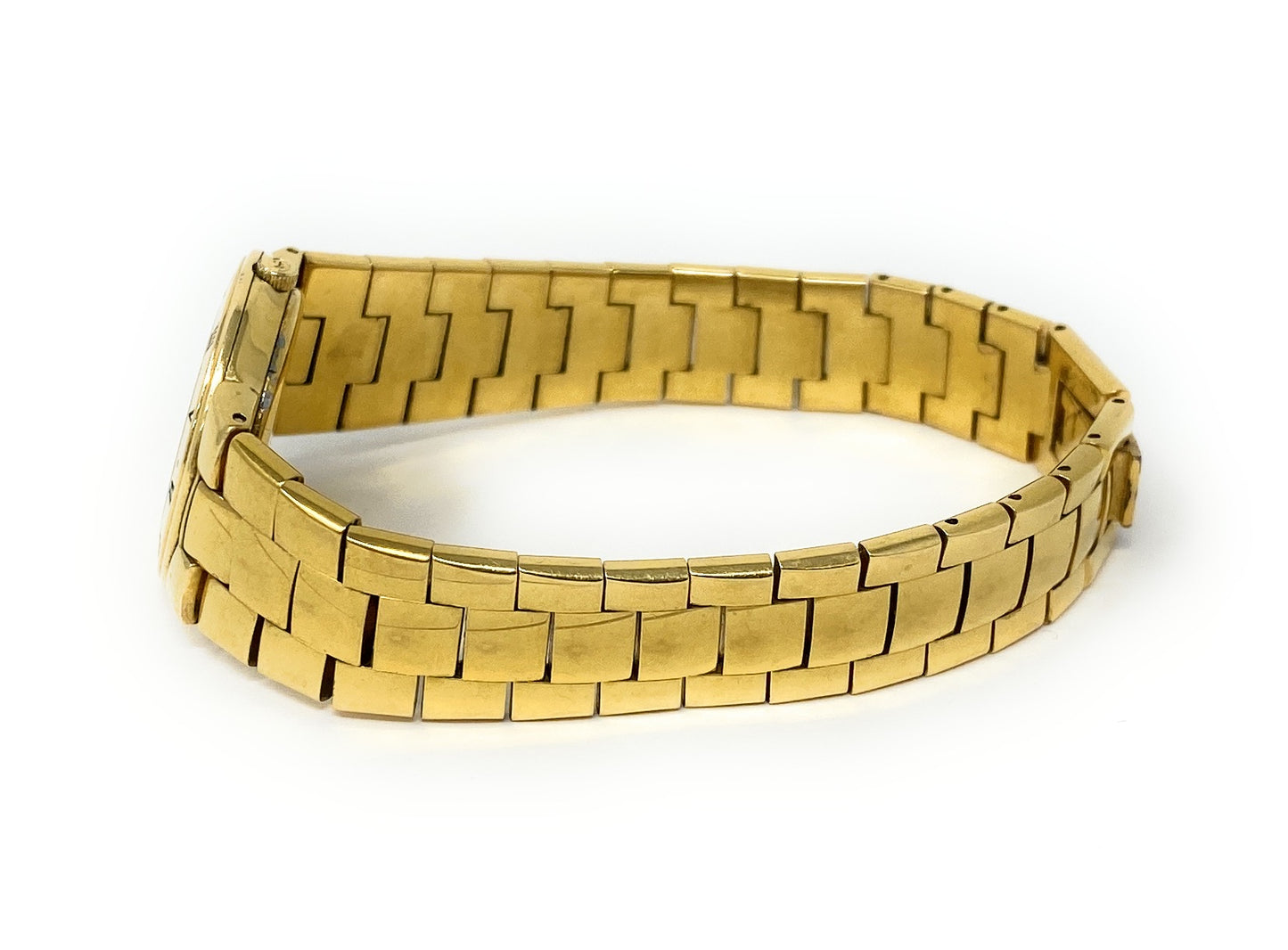 Gucci 3300L Ladies Watch 26mm  Gold Plated Max Wrist 7in- Working