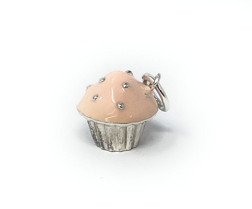 Tiffany & Co. Cupcake Enamel Charm