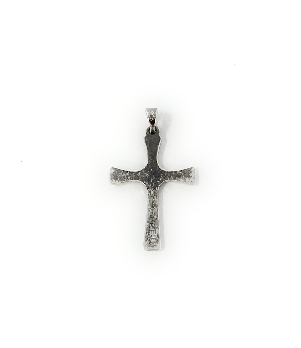 James Avery Retired 925 Sterling Silver Medium Descending Dove Cross Pendant
