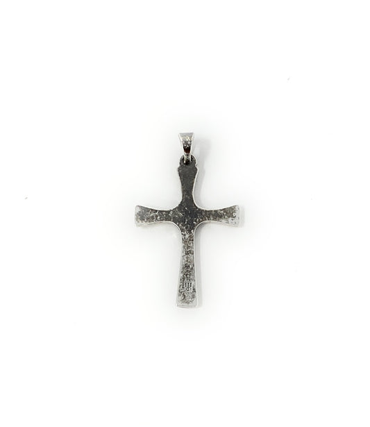 James Avery Retired 925 Sterling Silver Medium Descending Dove Cross Pendant