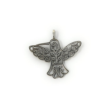 James Avery 925 Openwork Humming Bird Pendant Retired