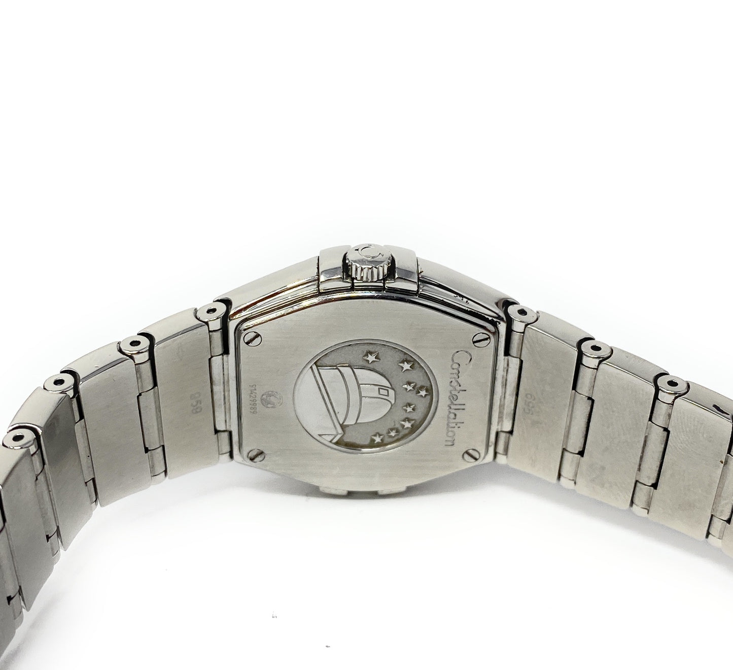 Omega Women’s 123.10.24.60.02.002 Constellation Silver Dial S. Steel Watch