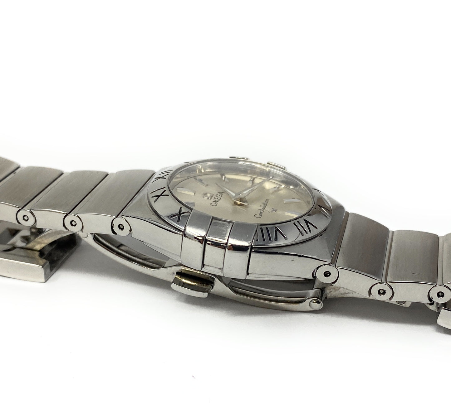 Omega Women’s 123.10.24.60.02.002 Constellation Silver Dial S. Steel Watch